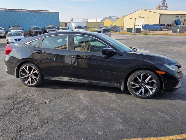 Used 2019 Honda Civic Sport with VIN 2HGFC2F84KH553146 for sale in Aledo, IL