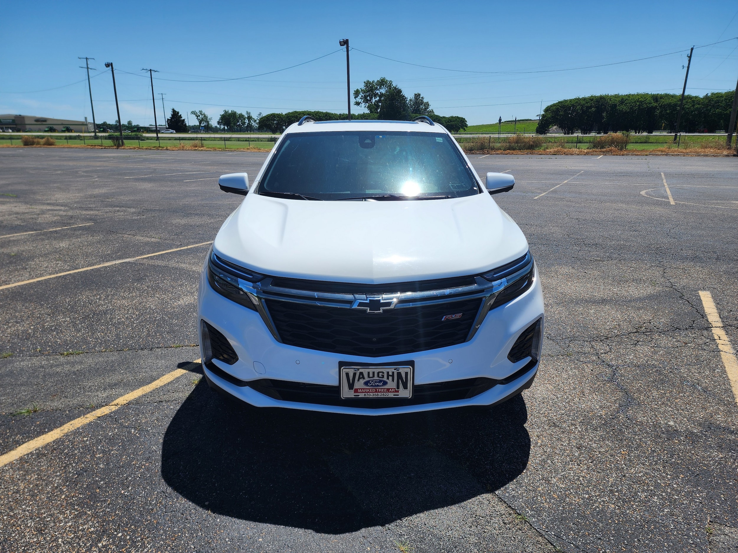 Used 2022 Chevrolet Equinox RS with VIN 3GNAXMEV6NS184492 for sale in Marked Tree, AR
