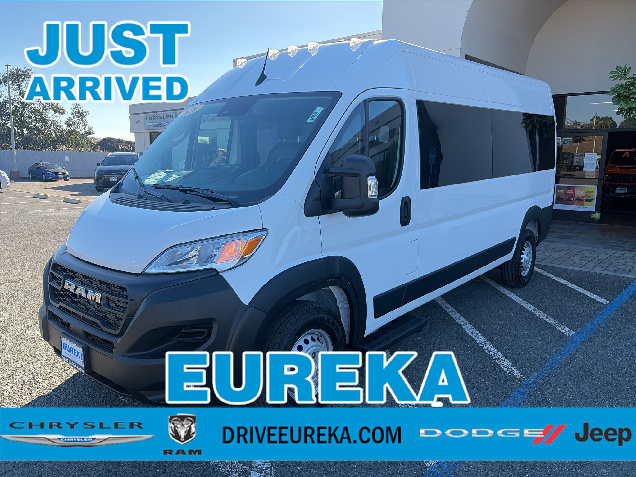 2026 Ram ProMaster 2500 Window High Roof Cargo Van