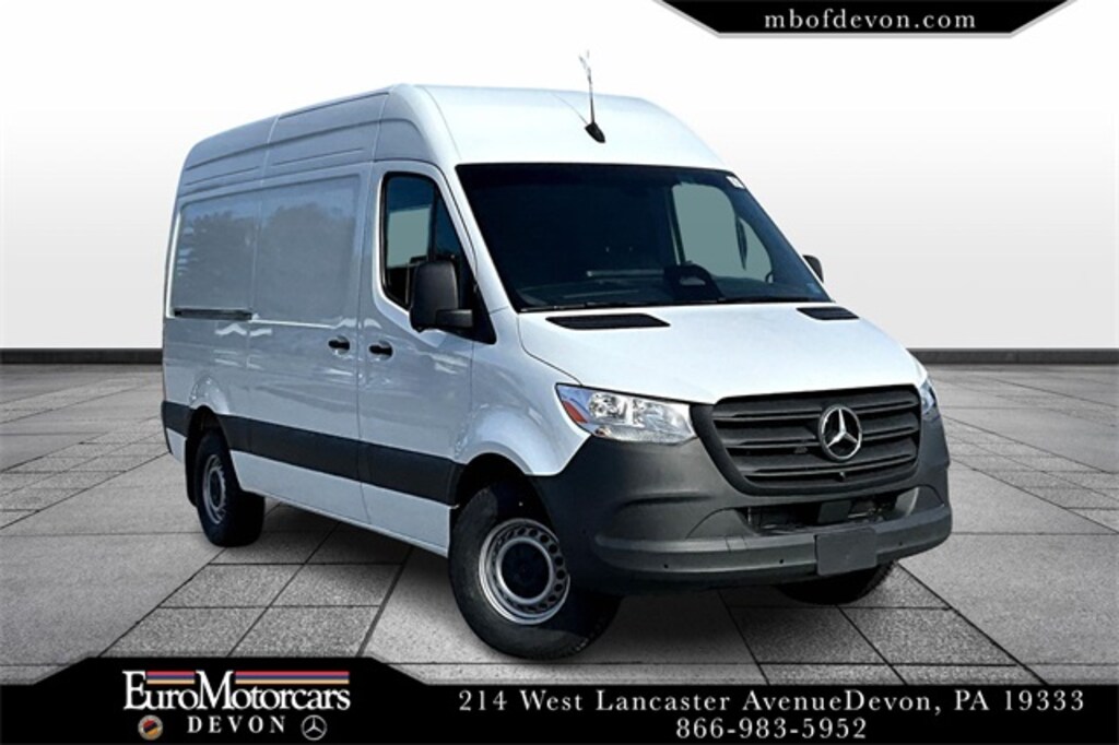 New 2026 Mercedes-Benz Sprinter Cargo Van 2500 Standard Roof I4 Diesel 144in WB RWD Van Cargo Van