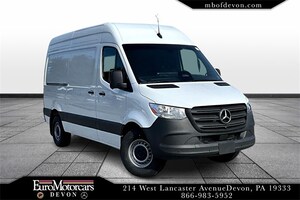 2026 Mercedes-Benz Sprinter Cargo Van 2500 Standard Roof I4 Diesel 144in WB RWD W1Y4KBHY8TT603844 260017 Arctic White