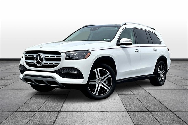 Certified 2022 Mercedes-Benz GLS GLS450 with VIN 4JGFF5KEXNA822008 for sale in Devon, PA