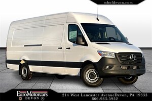 2025 Mercedes-Benz Sprinter Cargo Van 2500 High Roof I4 Diesel HO 170in WB Extended RWD W1Y4NDHY9ST204734 250058 Arctic White