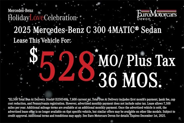 2025 Mercedes-Benz C-Class Sedan C 300's photo