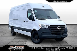 2025 Mercedes-Benz Sprinter Cargo Van 2500 High Roof I4 Diesel HO 170in WB RWD W1Y4NCHY0ST223005 250171 Arctic White
