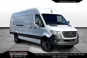 2025 Mercedes-Benz Sprinter Cargo Van 3500XD High Roof I4 Diesel HO 170in WB Extended RW W1Y8ND3Y2ST224252 250111 Arctic White