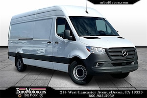 2025 Mercedes-Benz Sprinter Cargo Van 2500 High Roof I4 Diesel HO 170in WB RWD W1Y4NCHY6ST195355 250005 Arctic White