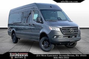 2026 Mercedes-Benz Sprinter Crew Van 2500 High Roof I4 Diesel HO 170in WB AWD W1W4NCVY6TT607157 260034 Selenite Gray