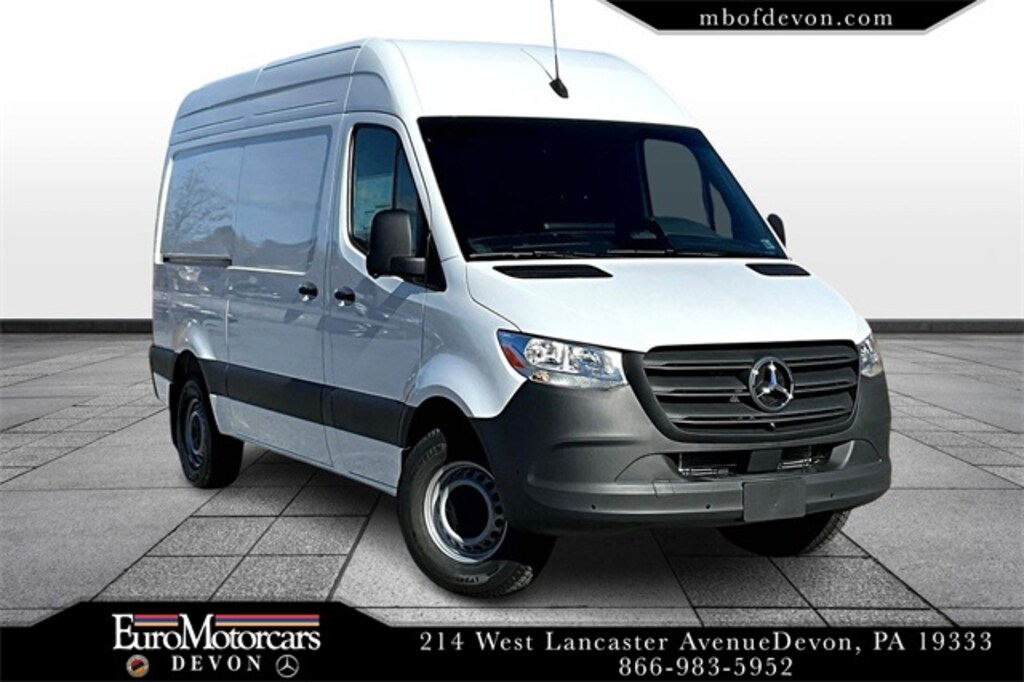 New 2026 Mercedes-Benz Sprinter Cargo Van 2500 Standard Roof I4 Diesel 144in WB RWD Van Cargo Van