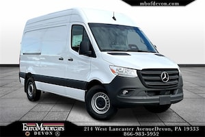 2025 Mercedes-Benz Sprinter Cargo Van 2500 Standard Roof I4 Diesel 144in WB RWD W1Y4KBHY9ST232837 250151 Arctic White