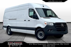 2025 Mercedes-Benz Sprinter Cargo Van 2500 High Roof I4 Diesel HO 170in WB RWD W1Y4NCHY3ST212581 250073 Arctic White