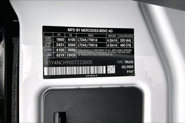 2025 Mercedes-Benz Sprinter Cargo Van Base - Photo 16