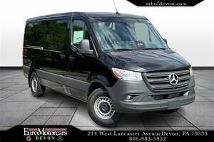 2025 Mercedes-Benz Sprinter Cargo Van 2500 Standard Roof I4 Diesel HO 144in WB RWD W1Y4NBHY3ST218262 250088 Jet Black