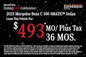 2025 Mercedes-Benz C-Class C 300 Sedan