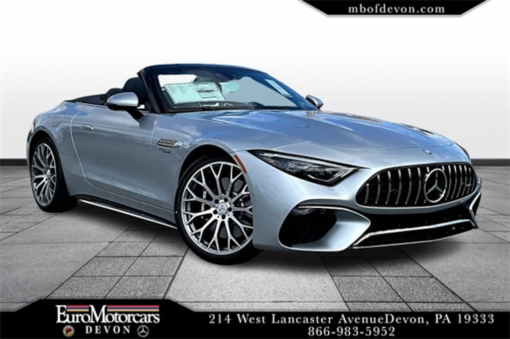 New 2026 Mercedes-Benz SL AMG SL 55 Roadster Convertible