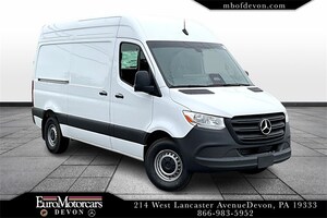2025 Mercedes-Benz Sprinter Cargo Van 2500 Standard Roof I4 Diesel HO 144in WB RWD W1Y4NBHY5ST220773 250112 Arctic White