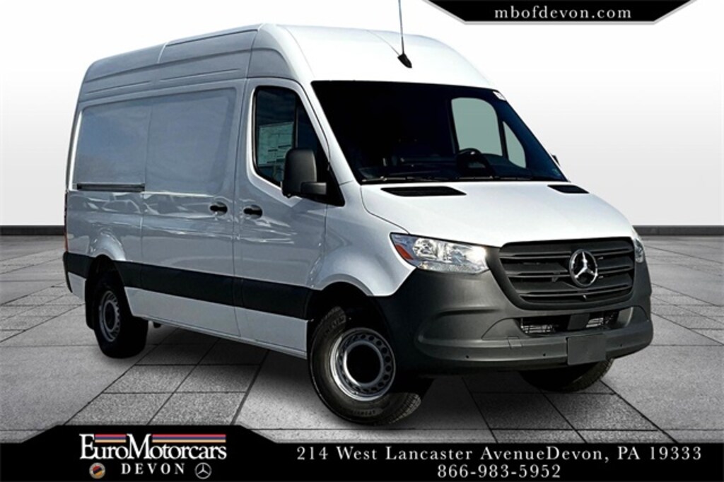 New 2026 Mercedes-Benz Sprinter Cargo Van 2500 Standard Roof I4 Diesel HO 144in WB RWD Van Cargo Van