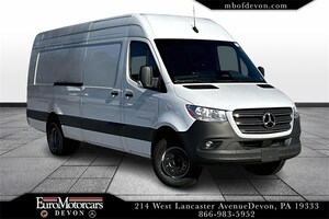 2025 Mercedes-Benz Sprinter Cargo Van 3500XD High Roof I4 Diesel HO 170in WB Extended RW W1Y8ND3Y9ST222837 250105 Arctic White