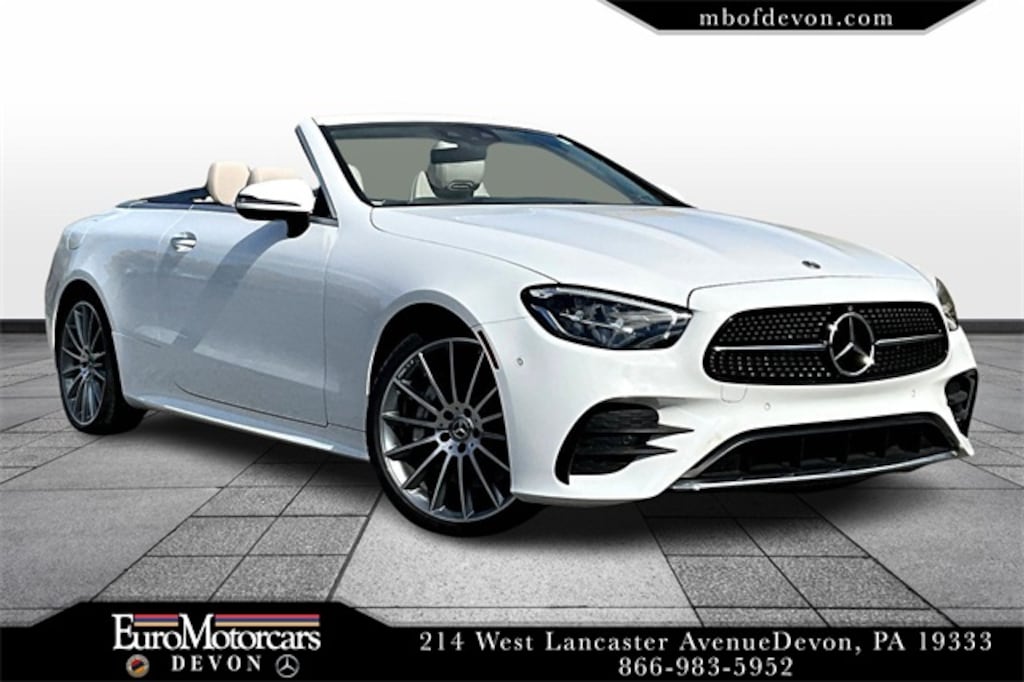 Certified 2023 Mercedes-Benz E-Class E 450 Convertible
