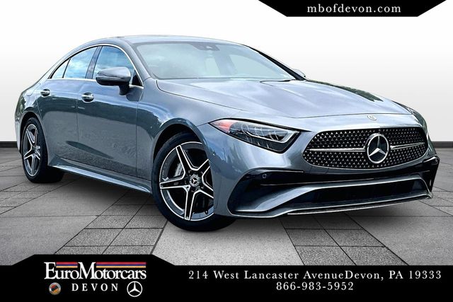 Selenite Gray Metallic 2023 Mercedes-Benz CLS Coupe All-Wheel Drive 9-Speed Automatic