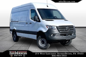 2026 Mercedes-Benz Sprinter Cargo Van 2500 Standard Roof I4 Diesel HO 144in WB AWD W1Y4NBVY0TT610587 260046 Arctic White