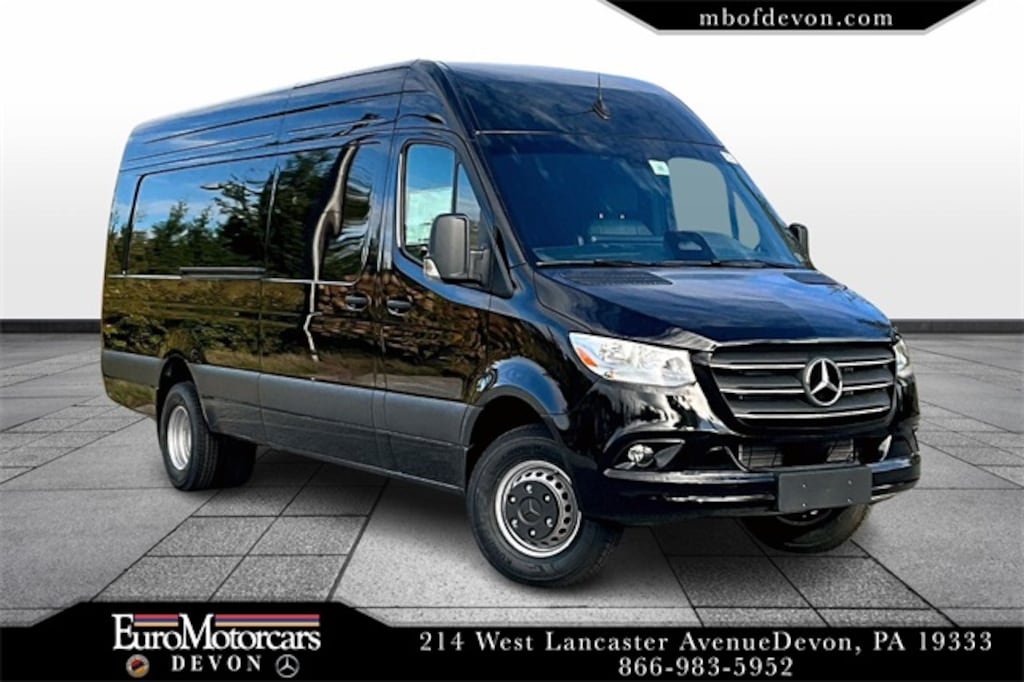 New 2026 Mercedes-Benz Sprinter Cargo Van 3500XD High Roof I4 Diesel HO 170in WB Ext RWD Van