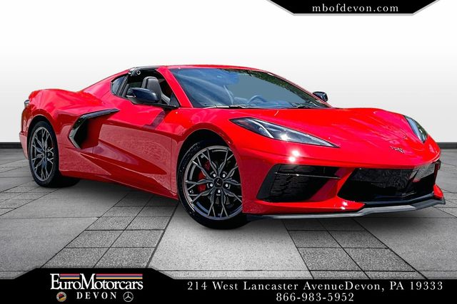 Torch Red 2025 Chevrolet Corvette Stingray 1LT Coupe RWD Coupe Rear-Wheel Drive 8-Speed Dual Clutch