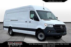2025 Mercedes-Benz Sprinter Cargo Van 3500XD High Roof I4 Diesel HO 170in WB Extended RW W1Y8ND3Y1ST209984 250063 Arctic White