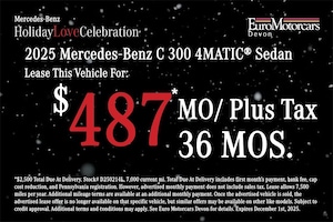 2025 Mercedes-Benz C-Class C 300 Sedan