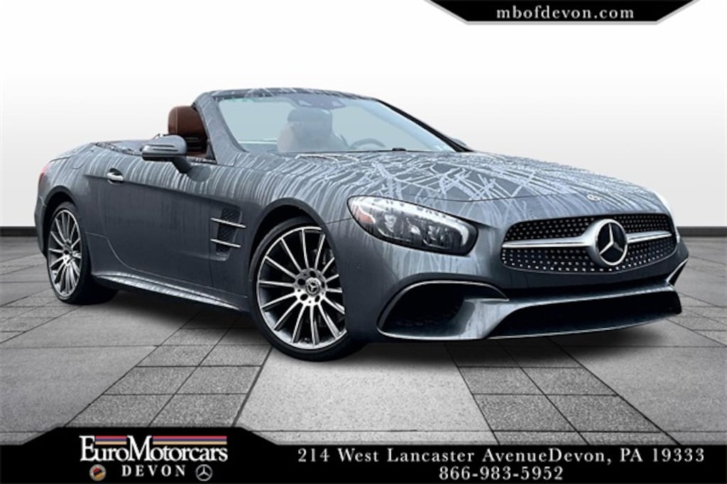 Certified 2019 Mercedes-Benz SL-Class SL 550 Roadster