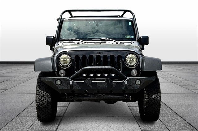 Used 2017 Jeep Wrangler Willys Wheeler with VIN 1C4AJWAG7HL654553 for sale in Devon, PA