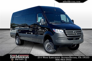 2025 Mercedes-Benz Sprinter Cargo Van 3500XD High Roof I4 Diesel HO 170in WB Extended AW W1Y8ND6Y6ST227358 250128 Jet Black