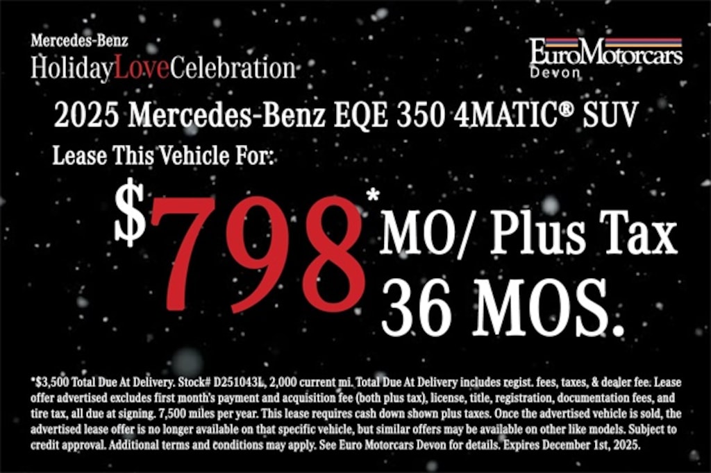 Used 2025 Mercedes-Benz EQE 350 SUV SUV