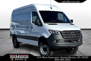 2026 Mercedes-Benz Sprinter Cargo Van 2500 Standard Roof I4 Diesel HO 144in WB AWD W1Y4NBVYXTT234030 260007 Arctic White