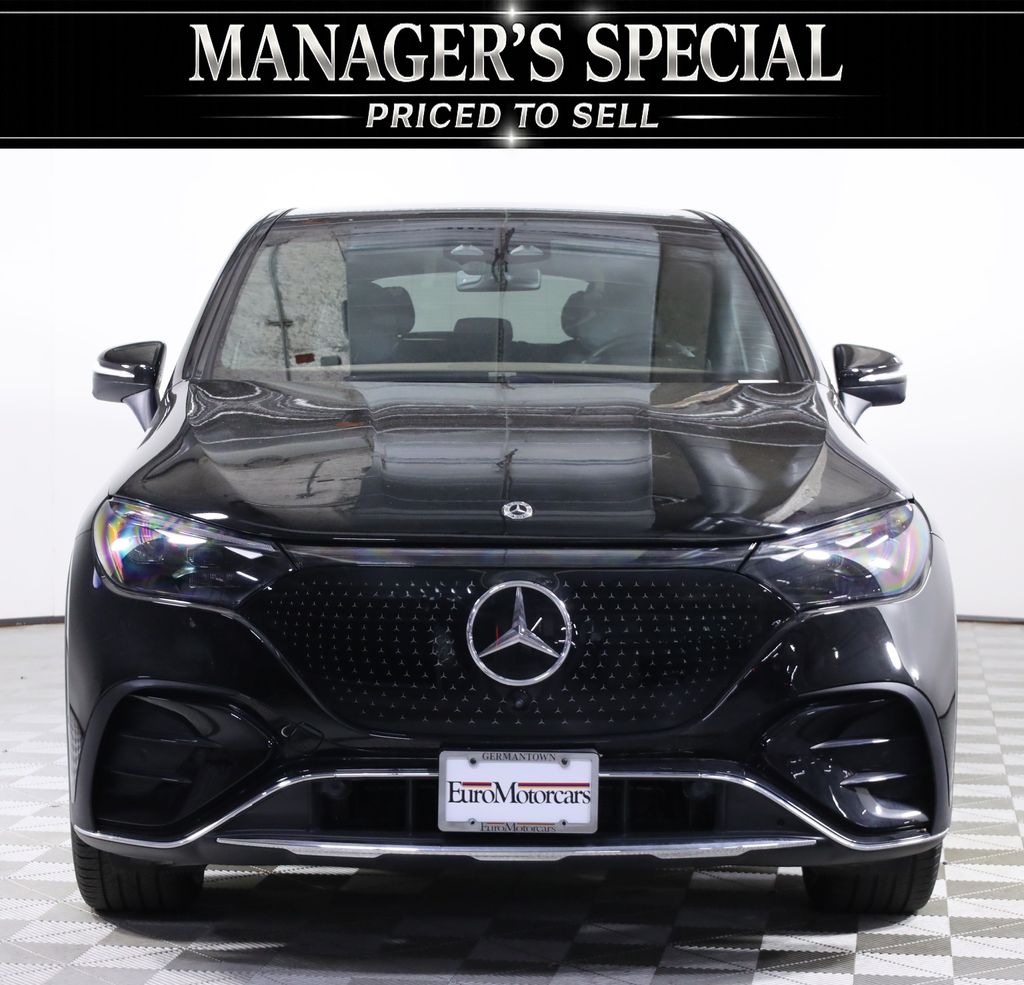 Certified 2025 Mercedes-Benz EQE SUV Base with VIN 4JGGM1CB9SA060485 for sale in Germantown, MD