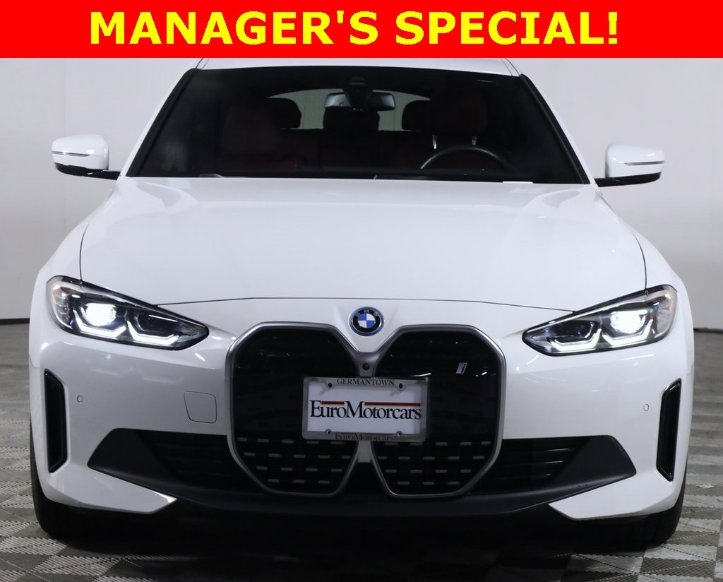 Used 2024 BMW i4 Base with VIN WBY43AW00RFS65385 for sale in Germantown, MD