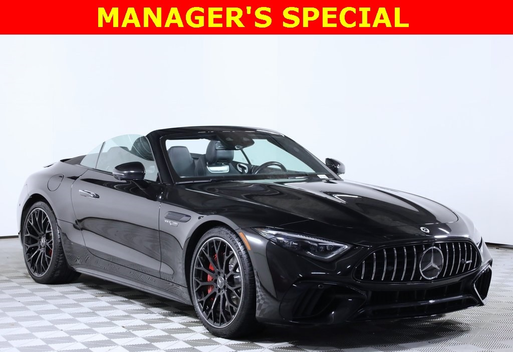 Certified 2022 Mercedes-Benz AMG SL 55 4MATIC Convertible