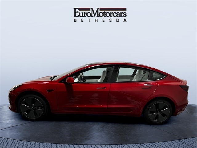 Used 2021 Tesla Model 3 Base with VIN 5YJ3E1EB2MF855885 for sale in Bethesda, MD