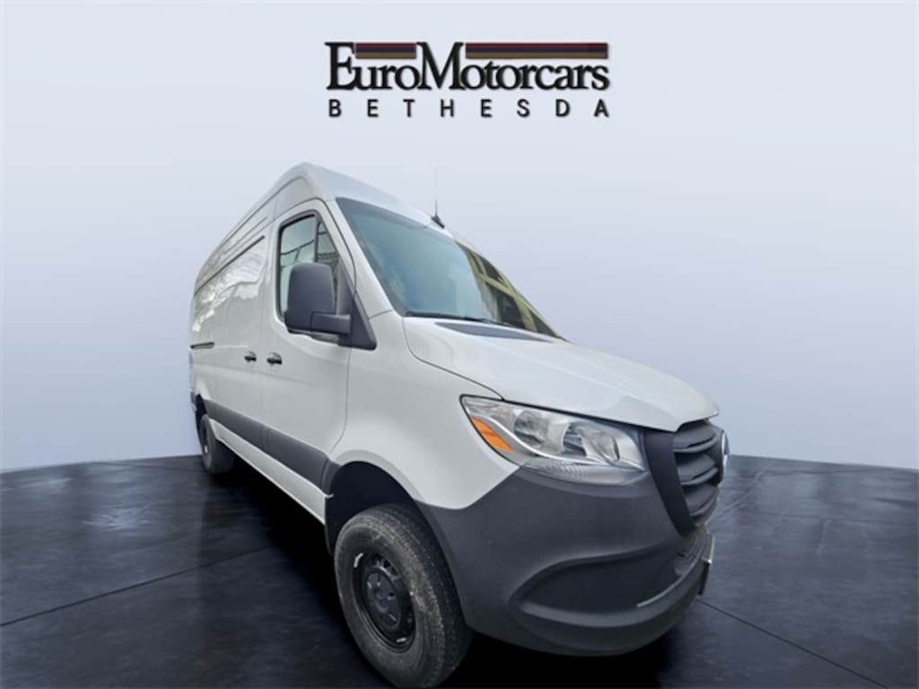 New 2025 Mercedes-Benz Sprinter Cargo Van 2500 High Roof I4 Diesel HO 144in WB AWD Van Cargo Van