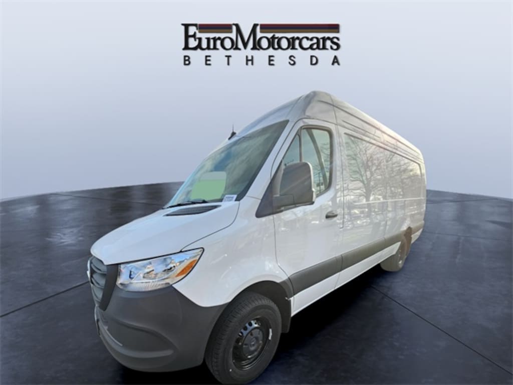 New 2025 Mercedes-Benz Sprinter Cargo Van 3500 High Roof I4 Diesel HO 170in WB Extended RWD Van Extended Cargo Van