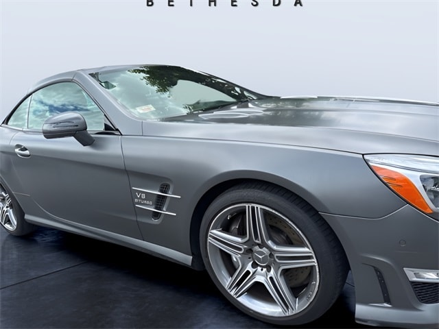 Used 2013 Mercedes-Benz SL-Class SL63 AMG with VIN WDDJK7EA6DF012493 for sale in Bethesda, MD