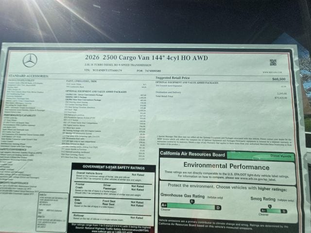2026 Mercedes-Benz Sprinter Cargo Van Base - Photo 36