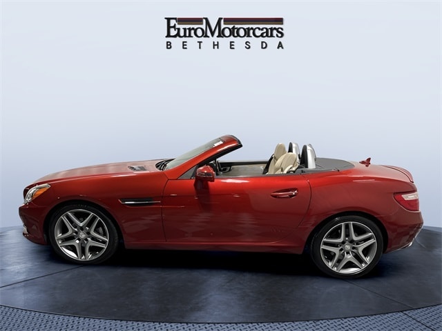 Used 2015 Mercedes-Benz SLK-Class SLK250 with VIN WDDPK4HA5FF098340 for sale in Bethesda, MD