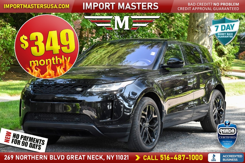 Used 2020 Land Rover Range Rover Evoque SE SUV