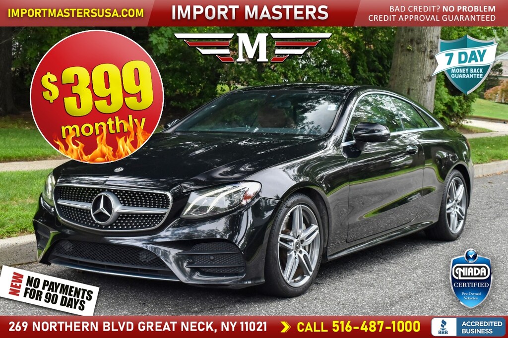 Used 2019 Mercedes-Benz E-Class E 450 Coupe