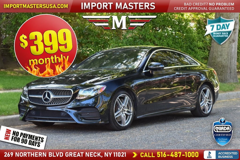 Used 2019 Mercedes-Benz E-Class E 450 Coupe