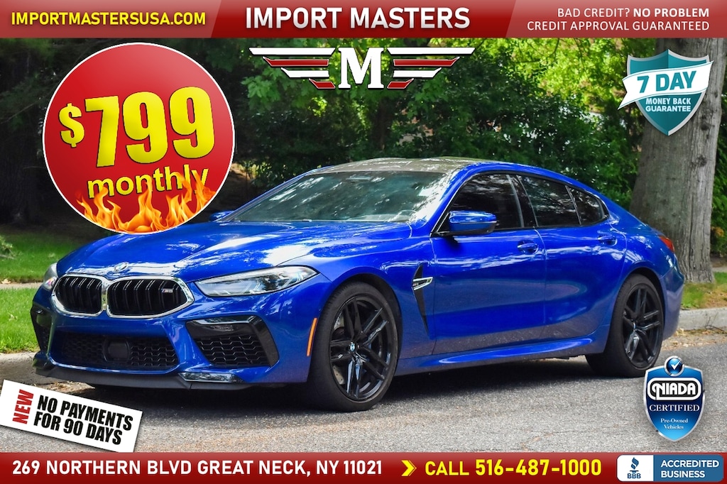 Used 2020 BMW M8 Competition Gran Coupe