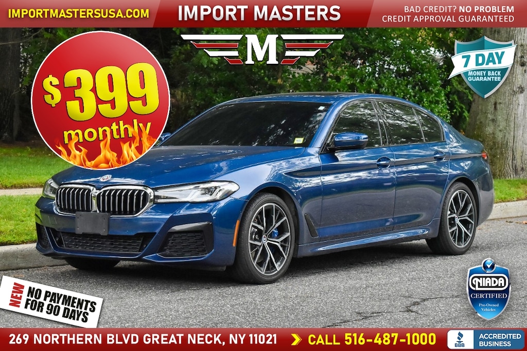 Used 2021 BMW 530i xDrive Sedan