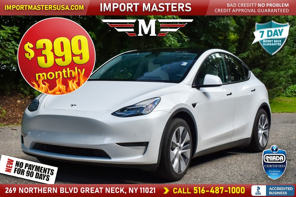 Used 2021 Tesla Model Y Standard Range SUV