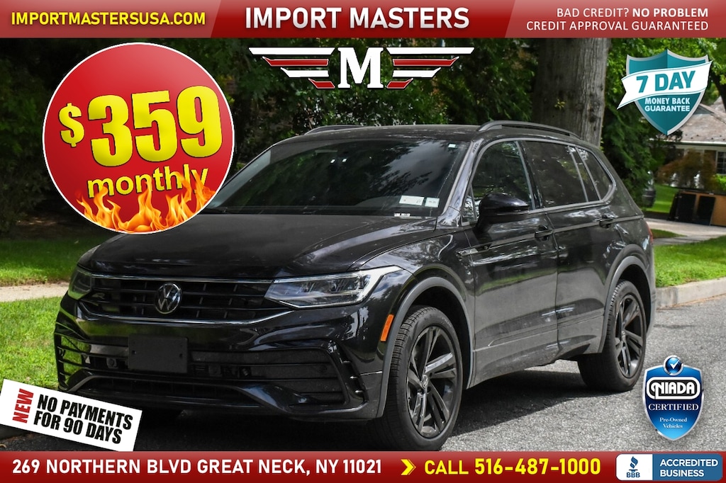 Used 2024 Volkswagen Tiguan 2.0T SE R-Line Black SUV